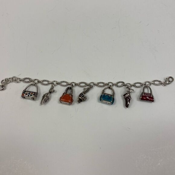BRIGHTON Day shoe‎ and purse charm bracelet - Picture 5 of 7